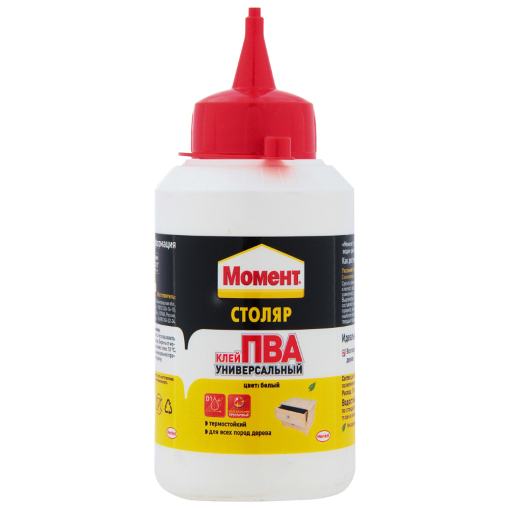 Клей Момент СТОЛЯР ПВА 750гр (9шт)