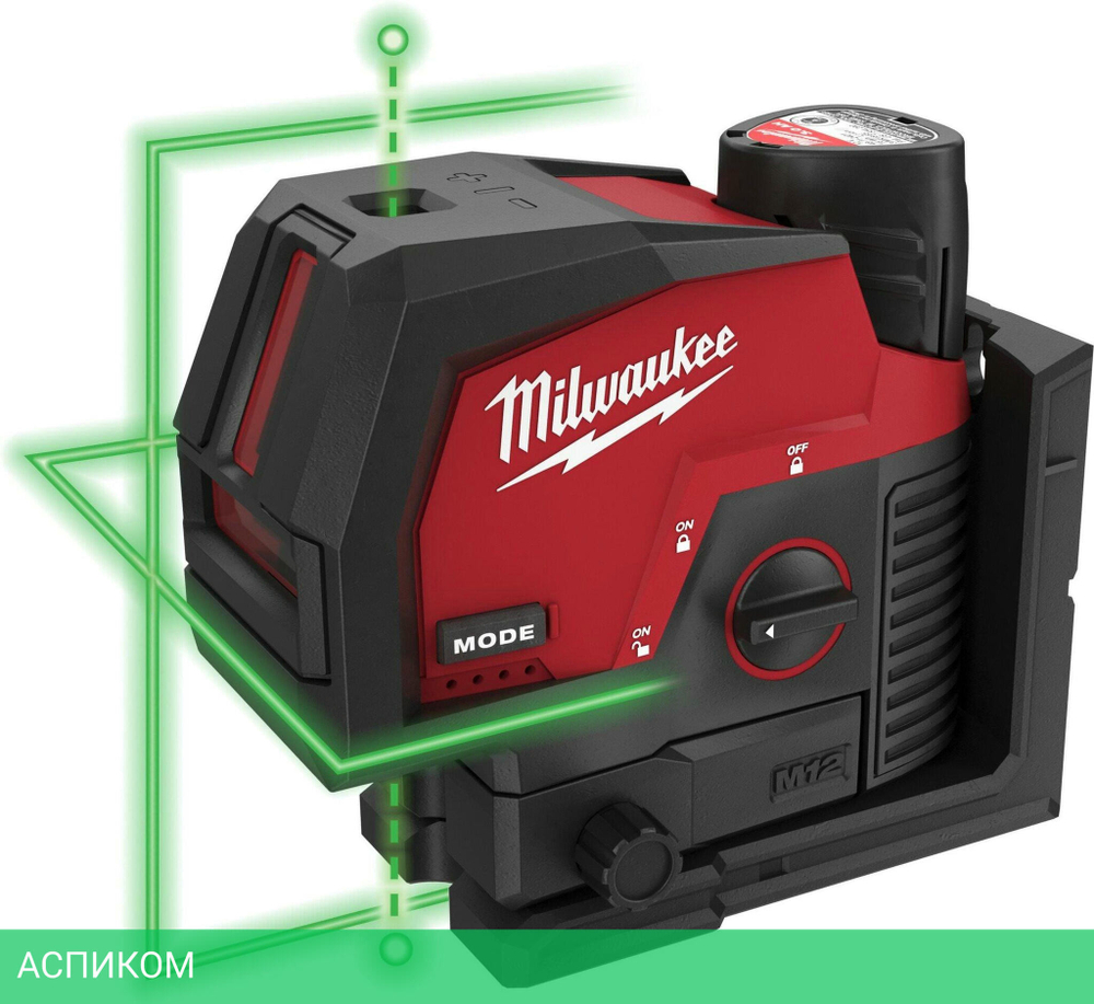 Лазерный нивелир Milwaukee M12 CLLP-0C (4933478101)