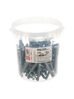 Дюбель-гвоздь 6х60 потайная манжета, нейлон 100шт - ведро Tech-Krep 101468