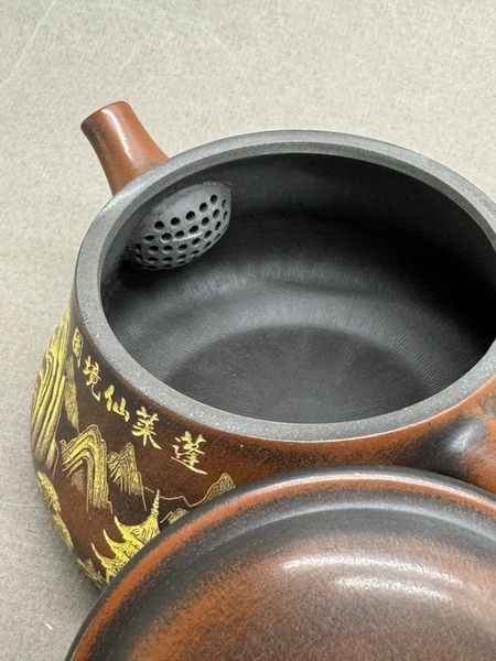 Чайник, глина, Нисин из Гуанси, 150мл (140105)