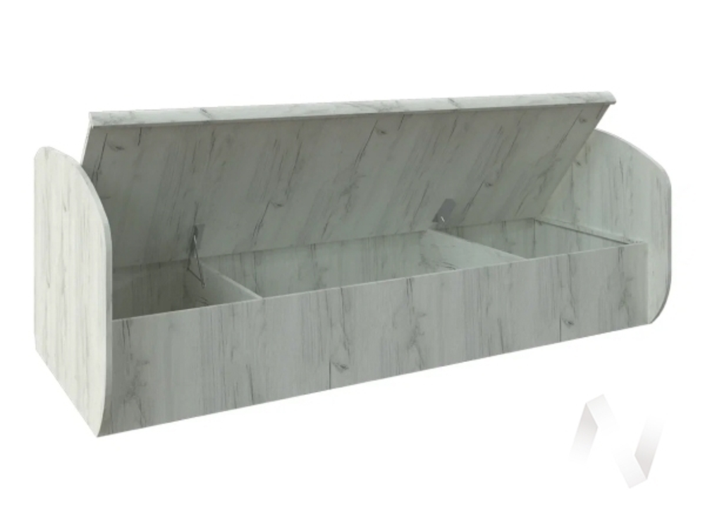 Кровать КД-1.8 (подъёмный мех) (дуб крафт белый)