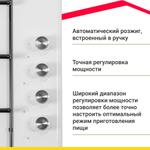 Варочная панель газовая SIMFER H60Q40W401