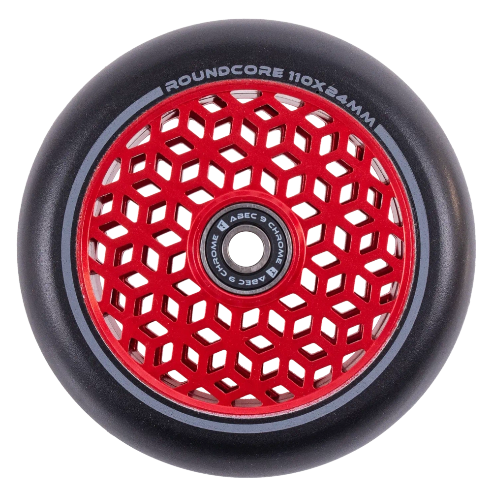 Колеса Tech Team 110мм Roundcore red