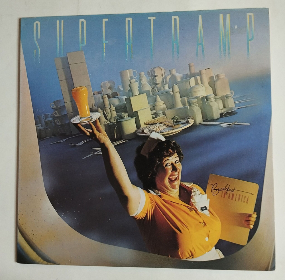 Винтажная виниловая пластинка LP Supertramp Breakfast In America (USA 1979) EX