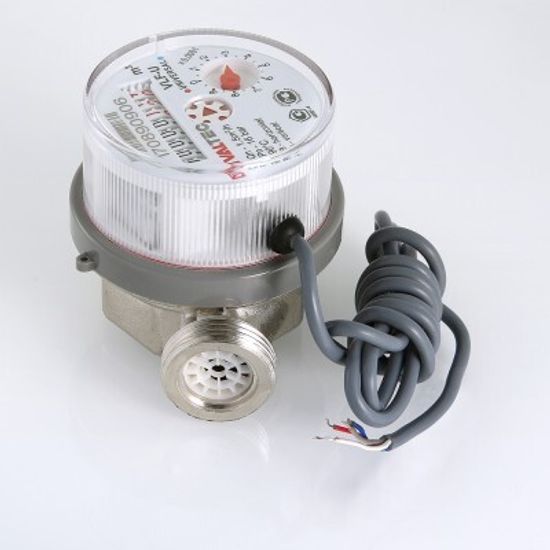 Счетчик воды универсальный Valtec VLF-15U-IL ДУ 15 мм L 80 мм импульсный выход