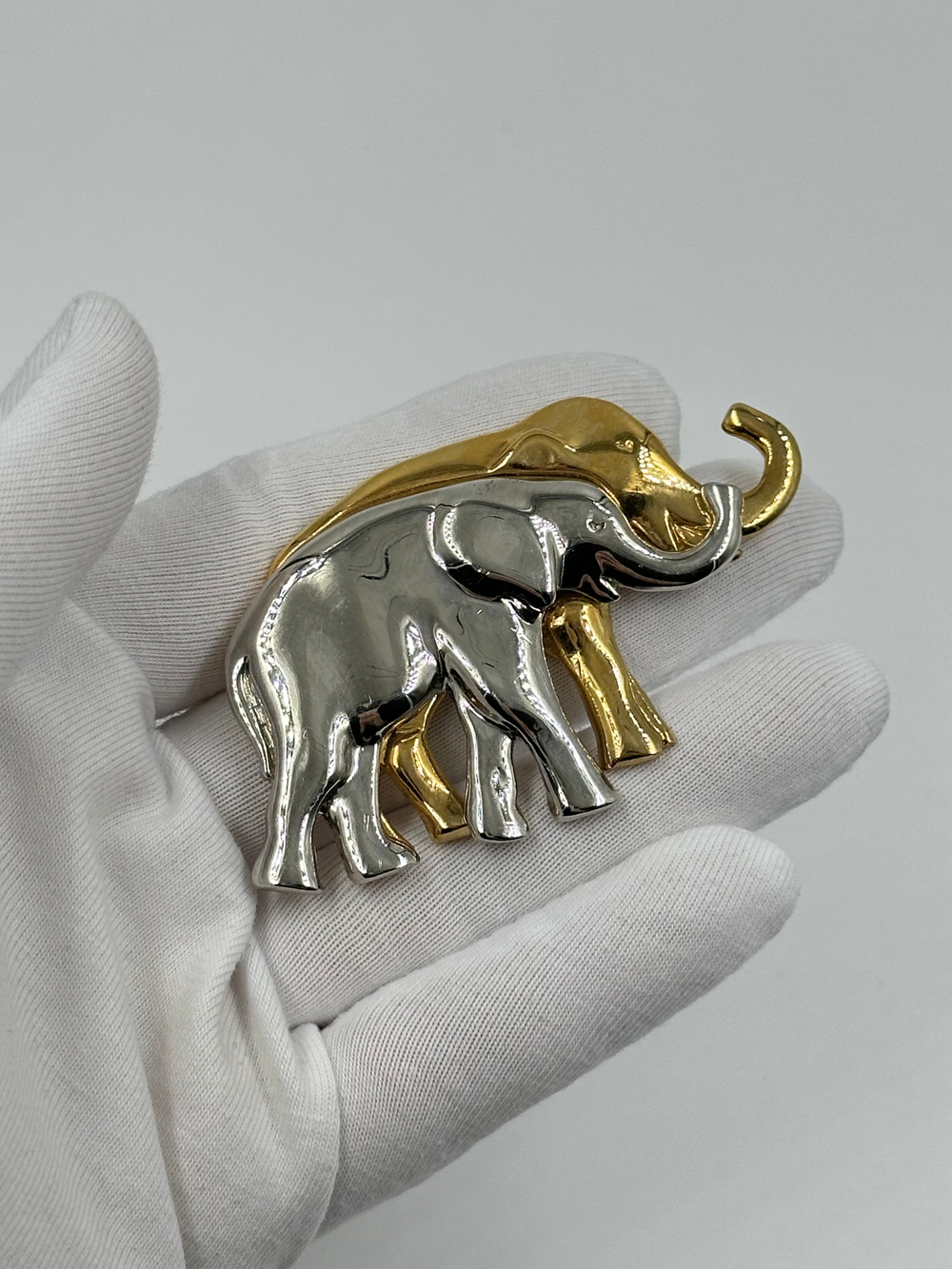 Брошь Слоны Liz Claiborne