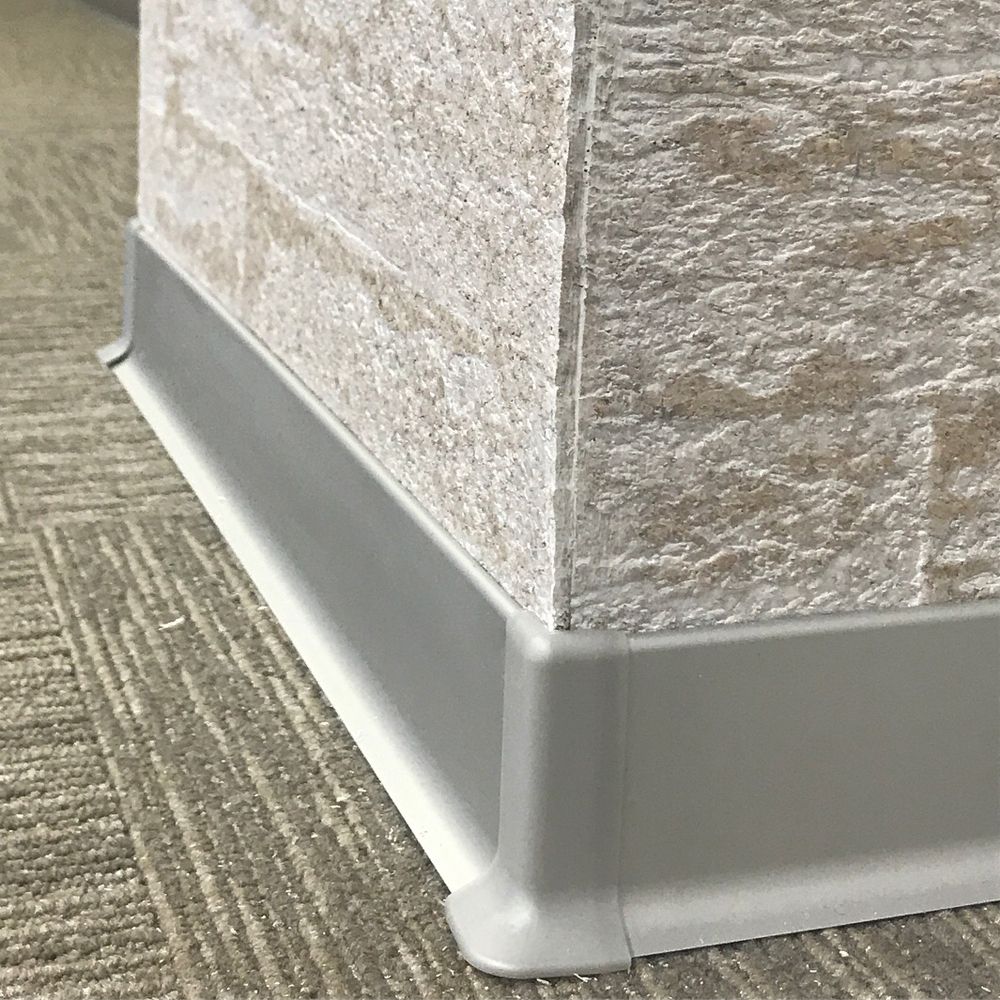 Внешний угол алюминиевый Русский Профиль, 100 мм