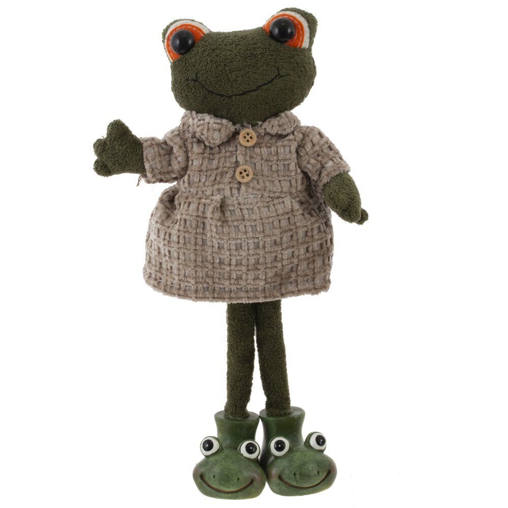 GAEM Игрушка набивная "Лягушка", L10 W7,5 H26 см, 2в.