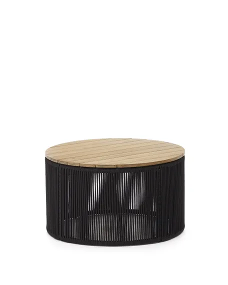 Журнальный столик Dandara Ø70х40 см черный