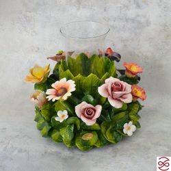 Подсвечник Orgia Цветы 44 см