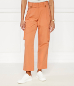 Брюки карго TWINSET - оранжевый(241TT2052)