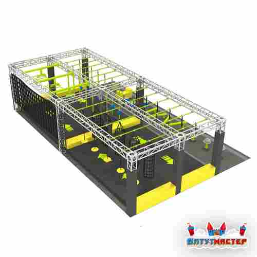 Полоса препятствий ниндзя парк «Путь дракона», 12×6,5×3,5 м