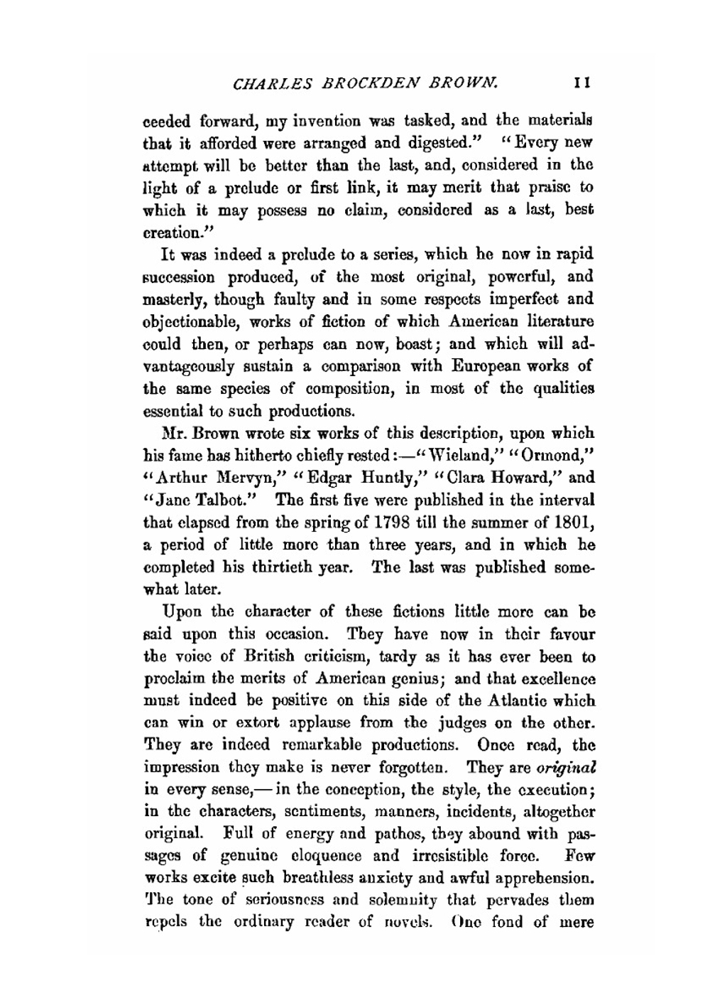 Wieland, or, the transformation | Charles Brockden Brown