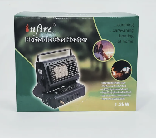 Газовый обогреватель туристический, плита для палатки (без газового баллона) 2 в 1, жаркос (1 шт.)