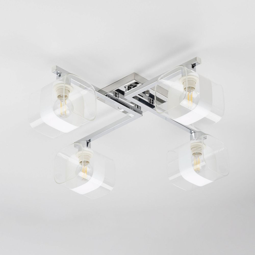 Citilux Вирта CL139141 Люстра потолочная Хром