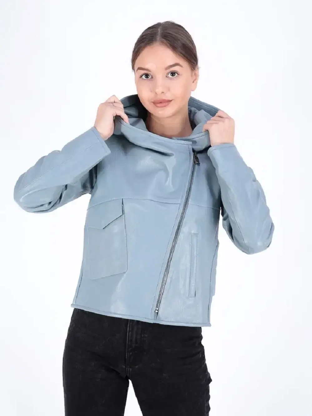 Куртка женская из натуральной кожи