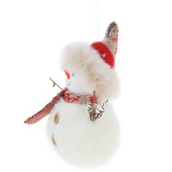 GAEM Изделие декоративное подвесное "Снеговик", L11,5 W6 H13 см, 2в.