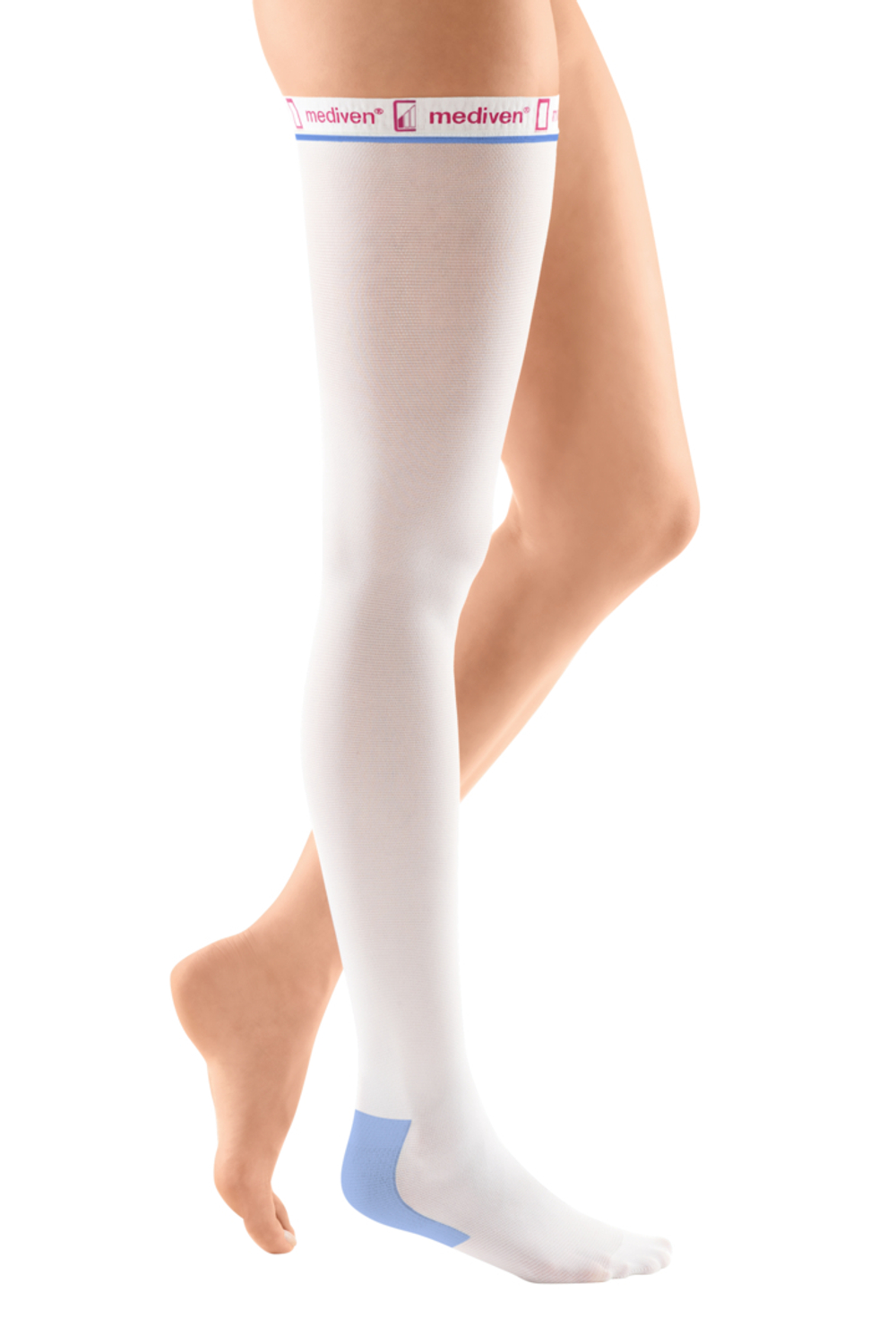 914-1 - Чулки медицинские компрессионные (госпитальные антиэмболические) mediven thrombexin 18, 18 мм рт. ст., резинка на силиконовой основе, универсальная длина, закрытый носок, для размеров стопы по 46 р-р