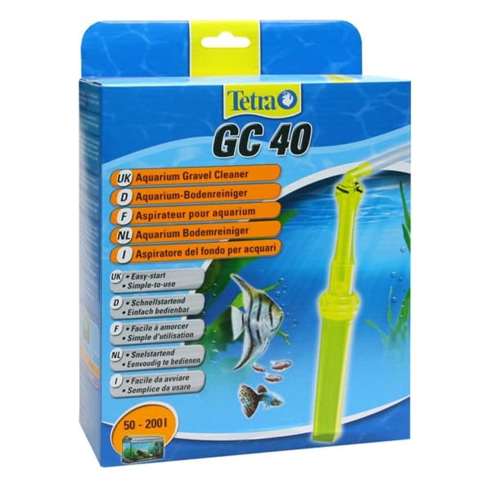 TetraTec GC40 грунтоочиститель (сифон) средний для аквариумов от 50-200 л TetraTec GC40 грунтоочиститель (сифон) средний для аквариумов от 50-200 л