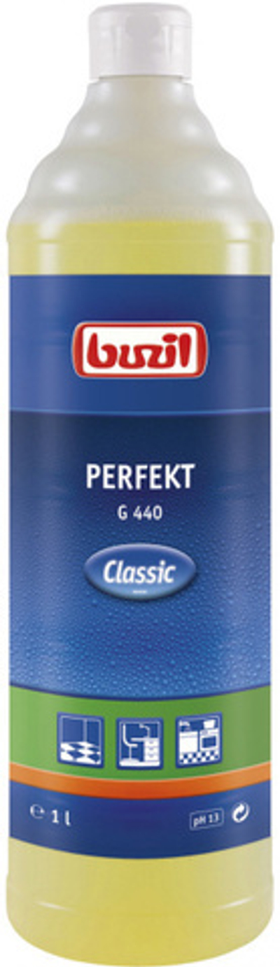 Perfekt, концентрир.сильнодействующее щелочное чист ср-во, Buzil 1 л.