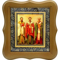 ри Святителя. Вселенские учителя. Икона на холсте.