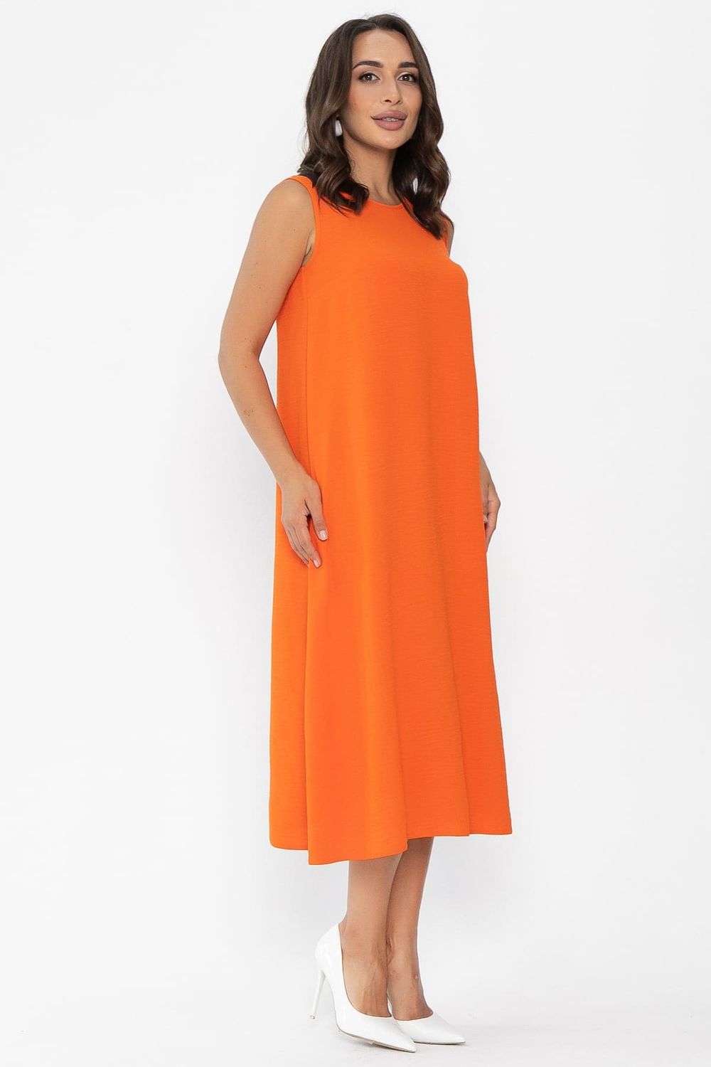 Платье Чародейка (оранжевое) П13973-9М LT Collection