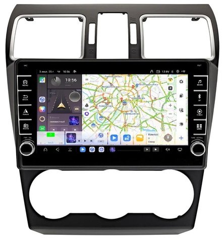 Магнитола для Subaru Forester, Impreza, XV 2015-2018 - Carmedia OL-9511-3 (кнопки и крутилки) Android 13, TS20, 6+128Гб, CarPlay, 4G SIM-слот