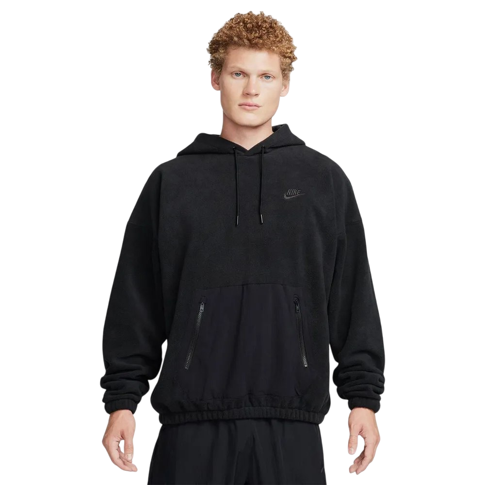 Худи Nike Club Polar Fleece Black
