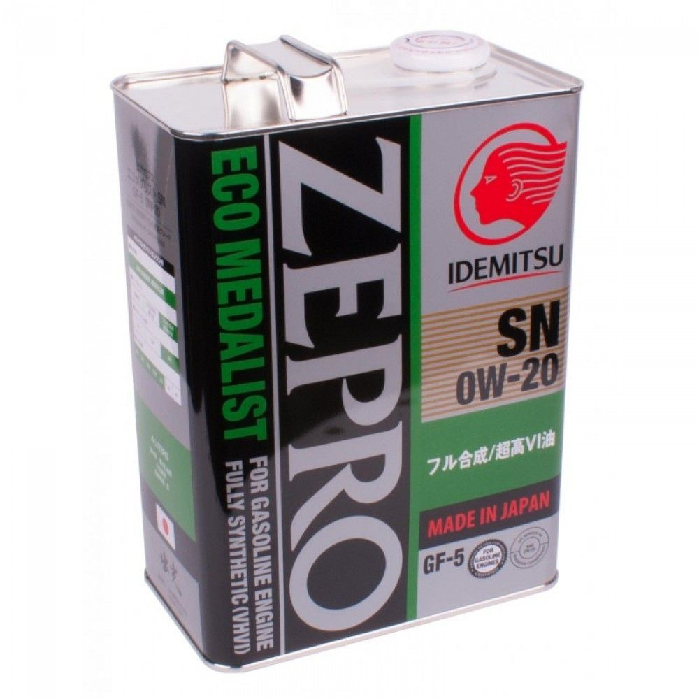 Масло моторное синтетическое Zepro Eco Medalist 0W20 4л