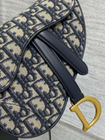 Christian Dior Small Saddle Bag with Strap