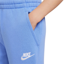 Брюки для девочки Nike Kids Club Fleece Jogger - polar/white