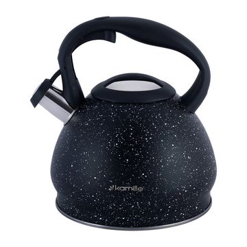 Чайник 2,7 л. из нержавеющей стали со свистком Kamille KM-1086