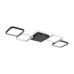 Потолочный светильник FR6201CL-L120BW Нео Гео / Neo Geo 120 Вт LED с пультом ДУ Freya fr6201cl-l120bw