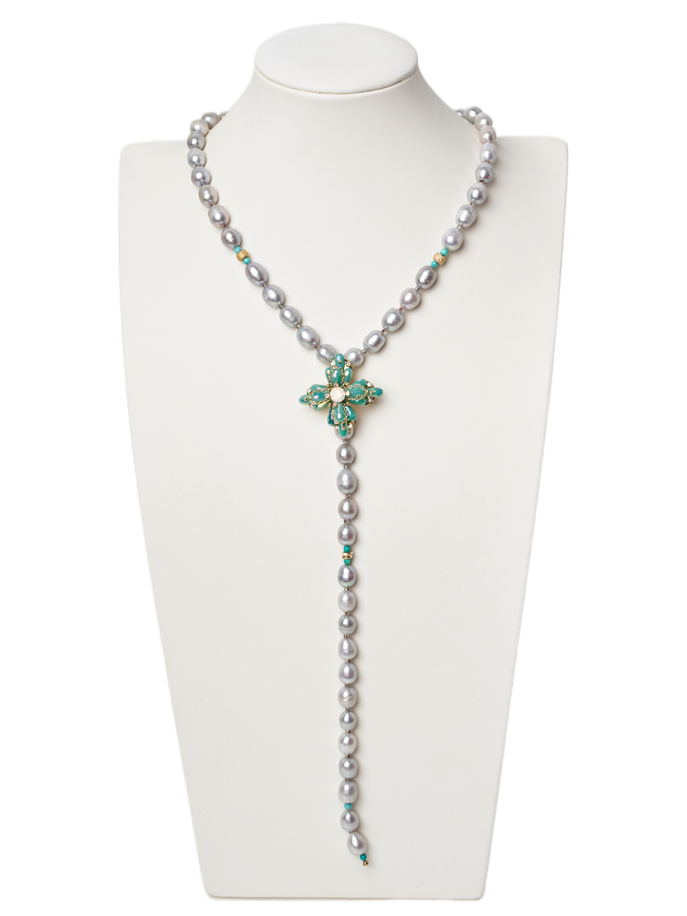 10155771 Колье Selena Pearls