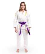 Кимоно женское Tatami BJJ LADIES PRO SERIES - WHITE & CHAMPION GOLD