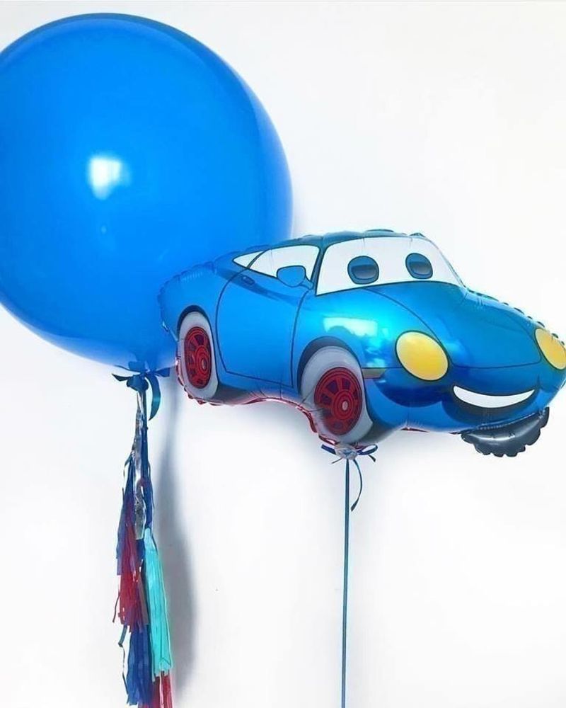 Готовое решение для мальчика «Синяя машина»