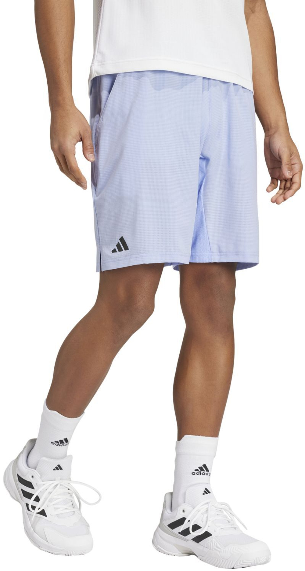 Мужские теннисные шорты Adidas Egro 9" - небесный