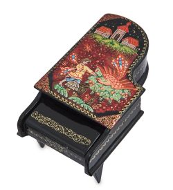 ШК-15/ 5-D Шкатулка Мстера «Рояль» сред.