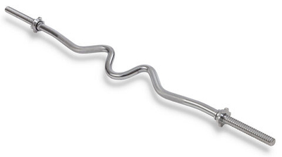 Гриф 25 мм. EZ-образный 1,2 м. до 120 кг. VictoryFit VF-S2512E120