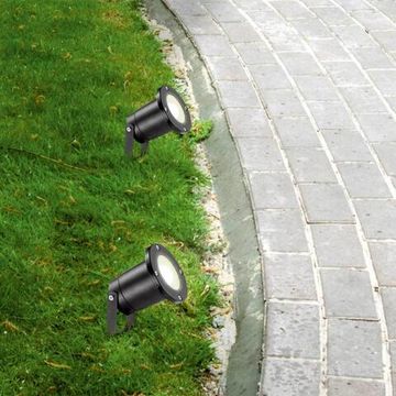 369953 STREET NT14 400 черный Ландшафтный светильник IP67 GU10 9W 220V LANDSCAPE