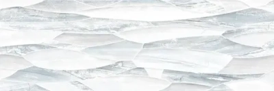 Настенная плитка ALMA Ceramica TWU93DNV16R Denver 90x30 белая / серая глянцевая под камень