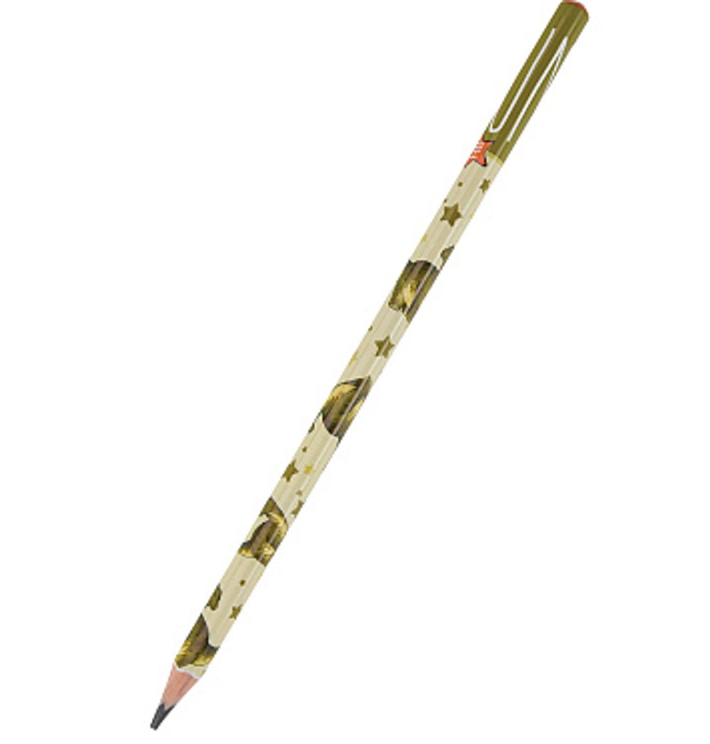 Карандаш ч/г НВ "Fun. Динозавр" корпус пластик. (BrunoVisconti)