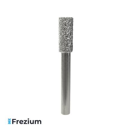 Прямая алмазная шарошка по камню (8x6x20)