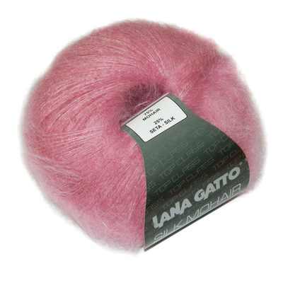Пряжа Silk Mohair 25г, 212м, 75%кидмохер, 25%шёлк (цена за 1 шт)