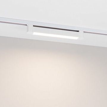 Однофазный трековый светильник LED 10W 3000К 051913 белый lgd-neptun-2tr-l343-10w warm3000 (wh, 100 deg, 230v) Arlight