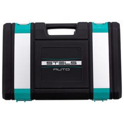 Набор инструментов, 1/4", 3/8", 1/2", Cr-V, S2, усиленный кейс, 151 предмет Stels