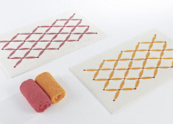 Коврик для ванной 50x80 Abyss & Habidecor Boudoir 590 коралловый Португалия