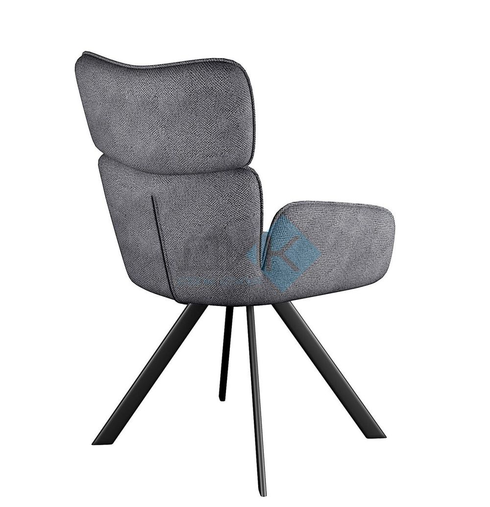 Стул DikLine 501 поворотный опоры чёрные