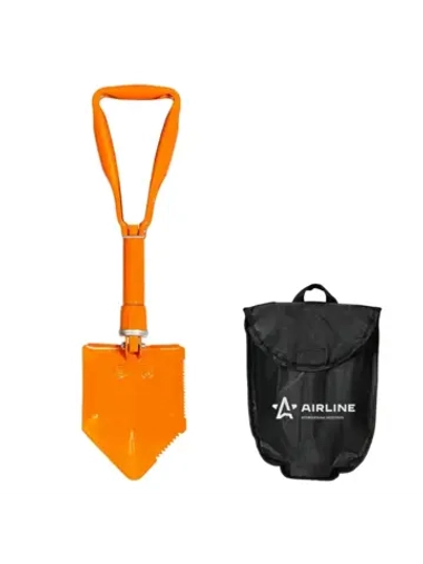 Лопата складная большая + сумка (24-58 см) (ABS-03)