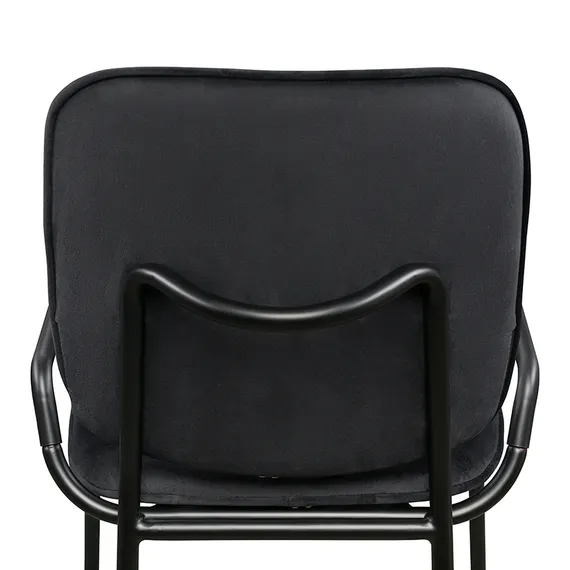Стул Ror, Double Frame, черный велюр